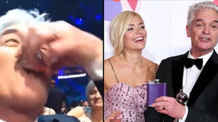 Phillip Schofield And This Morning Mates Sneaked Hip Flask Into NTAs