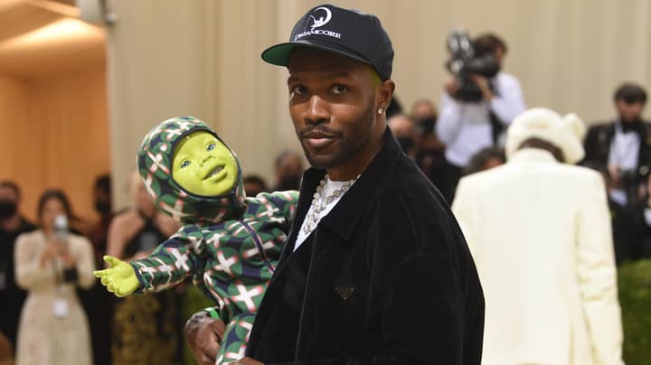 Frank Ocean Brought A Creepy Animatronic Baby On The Met Gala Red Carpet