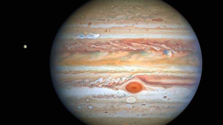 Incredible Images Of Jupiter Show Giant Storm That Could End Up Rivalling The Great Red Spot
