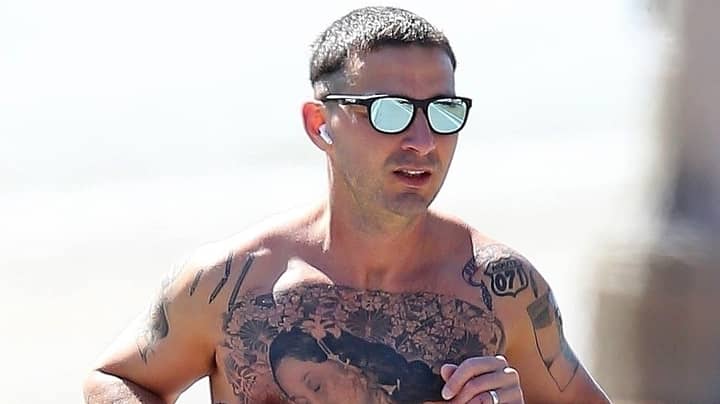Shia LaBeouf Got A Bunch Of Real Tattoos For New Movie Role - LADbible