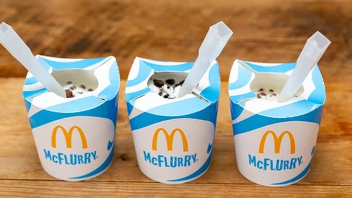 McDonald's Confirms It Will Stop Using Plastic Lids For McFlurry Packaging