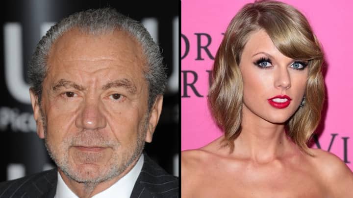 Lord Alan Sugar Thinks Taylor Swift Has A Swastika Tattoo After Seeing It On 'The Onion'