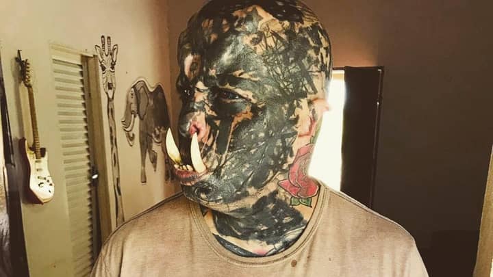 Body Modification Enthusiast Spends Around £400 Getting A Set Of Tusks