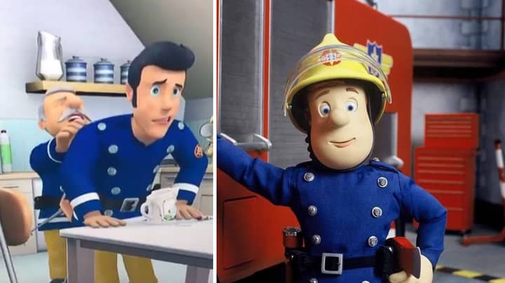 Dad Spots A Very Strange Scene In ‘Fireman Sam’ While His Kids Were Watching