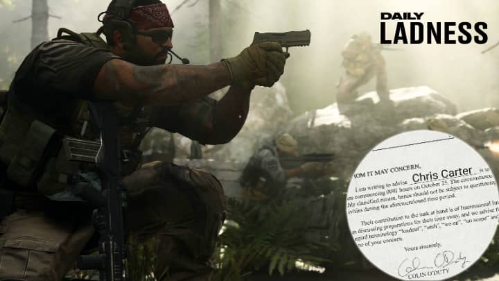 Man Sends Boss Letter Asking To Be Excused From Work For Call Of Duty Release