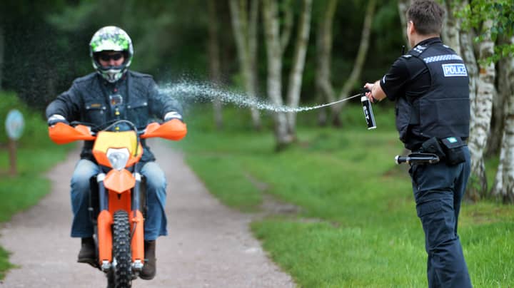 Police Start Using 'Water Pistols' To Fight Moped Crime
