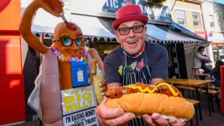 Butcher Responds After Getting Complaint About 6ft Sausage Mascot 'Big Willy'