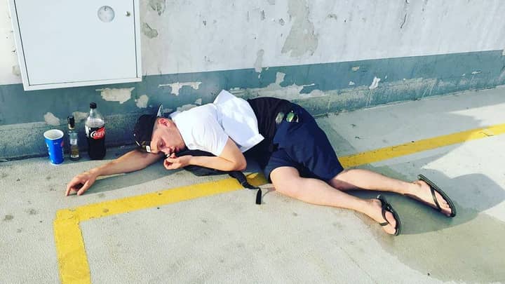 LAD Creates Instagram Account Dedicated To Photos Of Himself Drunk And Passed Out