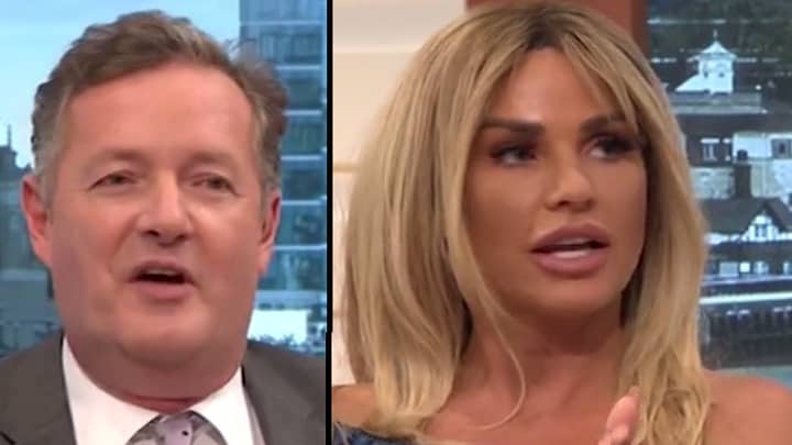 Piers Morgan Just Slyly Called Katie Price A 'Talentless Cretin'