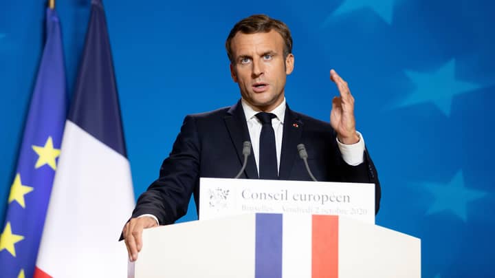 Emmanuel Macron Changes French Flag Without Announcing It To Public
