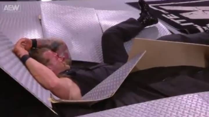 Wrestling Fans Are Furious After Chris Jericho’s Fall From Top Of Steel Cage