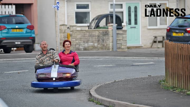 Man Buys £30 Dodgem From eBay And Turns It Into Roadworthy 8mph Vehicle