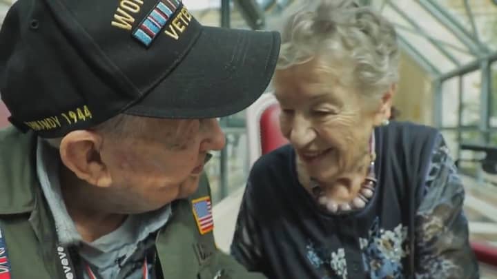 US WW2 Soldier And French Woman Reunited 75 Years After Falling In Love