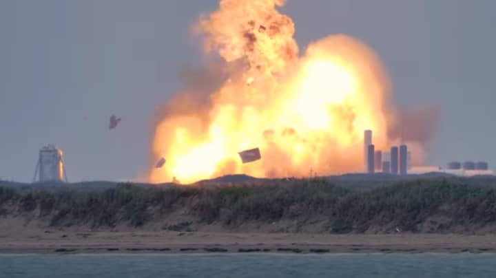 SpaceX's Starship Prototype Explodes During Test