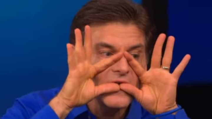 Dr Oz Warns There’s A ‘Triangle Of Death’ On Your Face