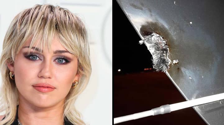 Miley Cyrus' Plane Makes Emergency Landing After Being Struck By Lightning