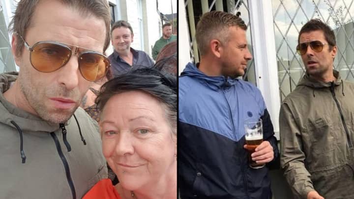 Drinkers Stunned As Liam Gallagher Joins Them In Pub For Sunday Lunch