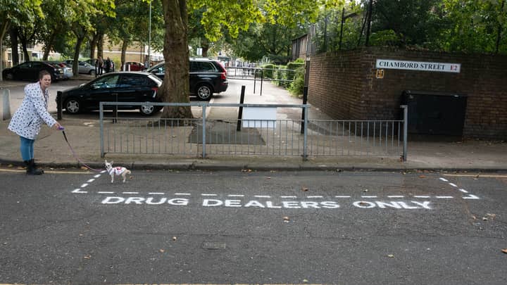 Street Artists Create 'Drug-Dealer Only' Zones To Force Police To Take Action 