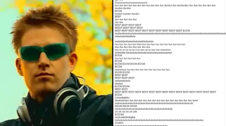 The Lyrics To Darude's 'Sandstorm' Will Be The Greatest Thing You Ever Read