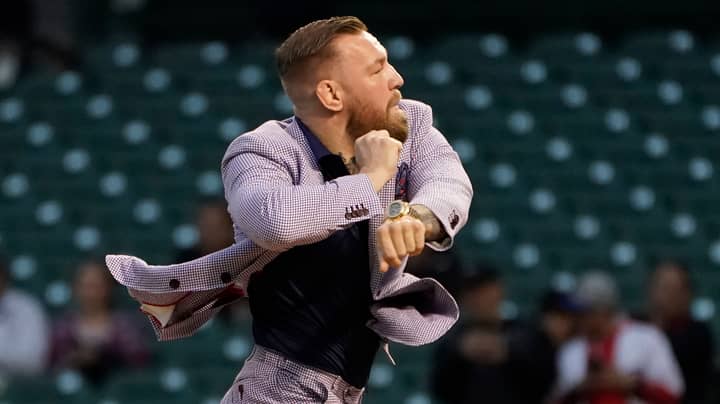 Conor McGregor Throws 'One Of The Worst Opening Pitches' At Baseball Game