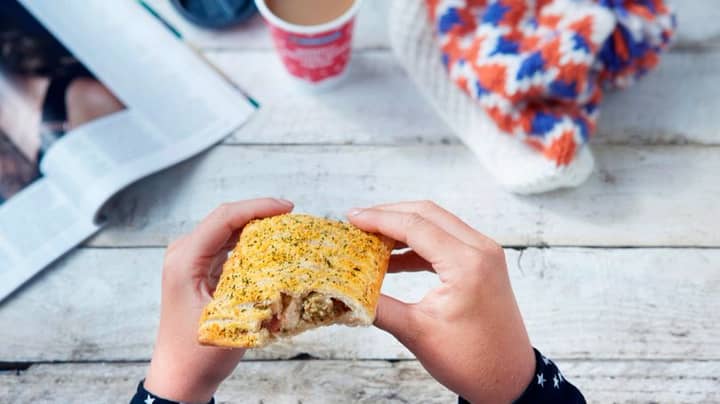 Greggs Is Launching Its Christmas Menu And - Like The Inside Of Your Mouth After Biting A Steak Bake Just Out Of The Oven - It's On Fire 