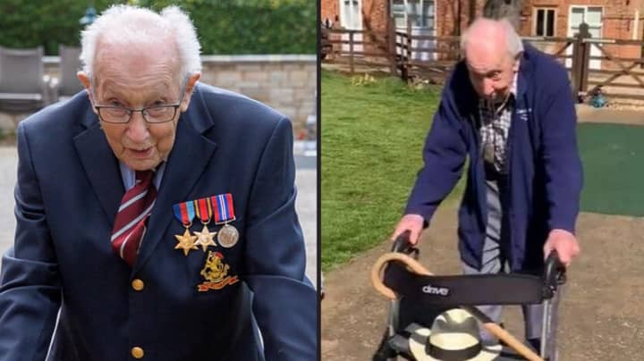 Captain Tom Moore Has Now Raised £6 Million For NHS By Walking Lengths Of His Garden