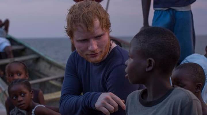 Ed Sheeran Saved Some Liberian Street Boys After Hearing Their Emotional Stories