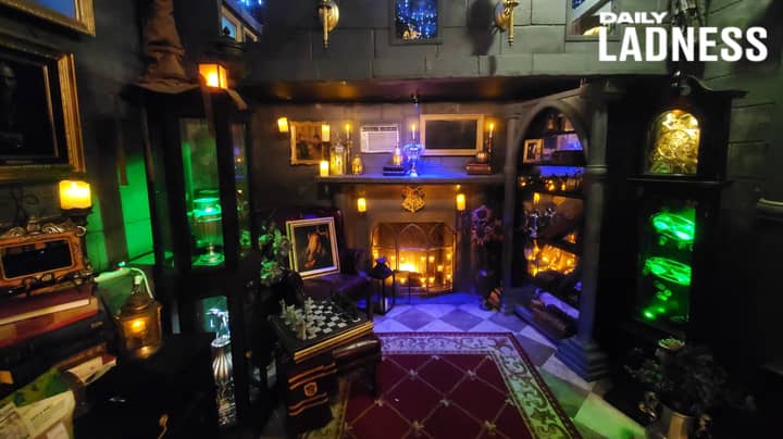 Man Creates Incredible Harry Potter World In His Garage