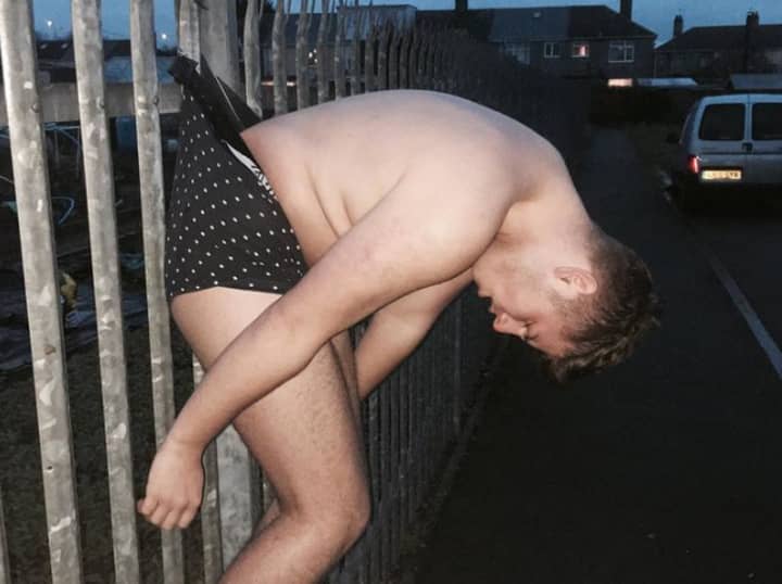 Drunk Guy Getting 'Power-Wedgie' Gets The Photoshop Battle Treatment