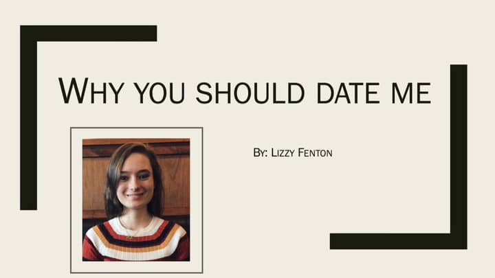 Woman Makes Powerpoint Presentation To Get A Boyfriend