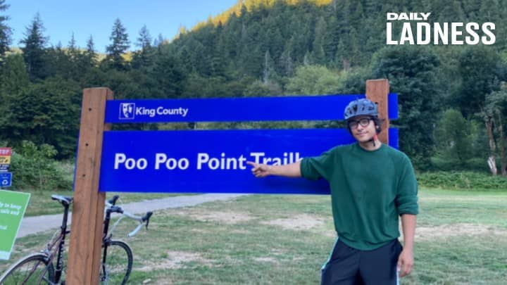 ​Man Cycles From Poo Poo Point To Pee Pee Creek To Raise Money For Yemen Crisis