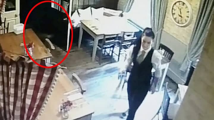 Pub Manager Spots 'Ghost' Of Small Girl In CCTV Footage