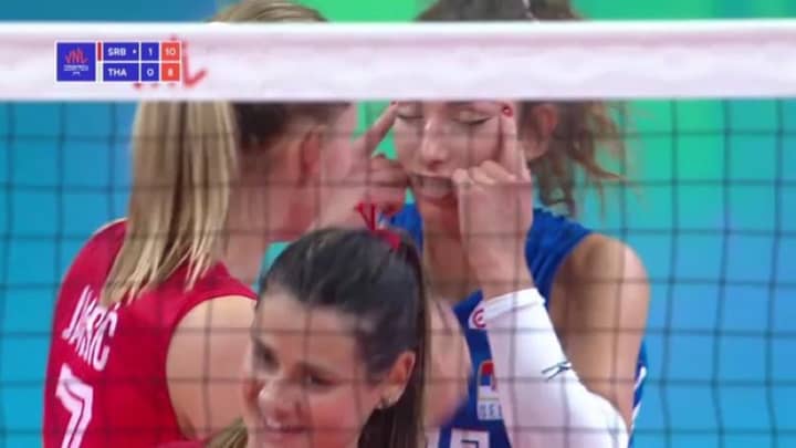 Volleyball Player Suspended For Racist Gesture During Match Against Thailand