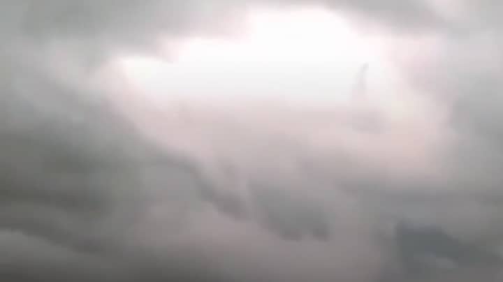​Incredible Footage Shows What People Say Is ‘A Man Walking Through The Clouds’