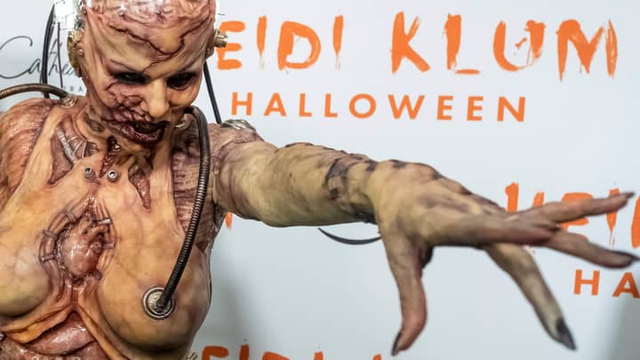 Heidi Klum Took 13 Hours To Get Into Revolting Halloween Costume
