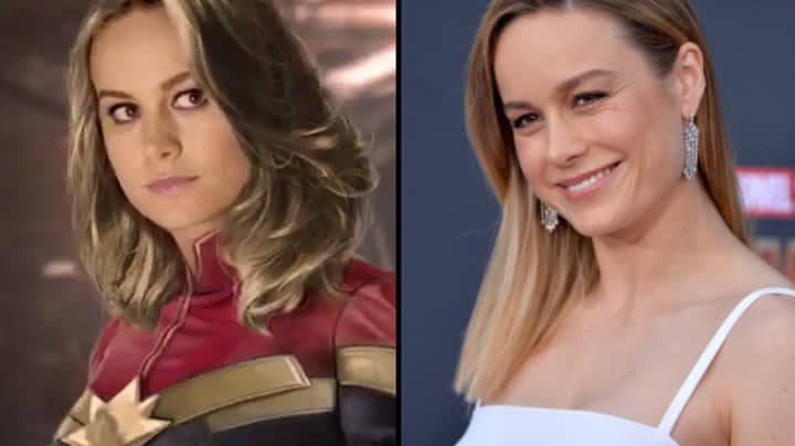 Brie Larson Updates Male Superheroes After Captain Marvel Fans Tell Her To  Smile - LADbible