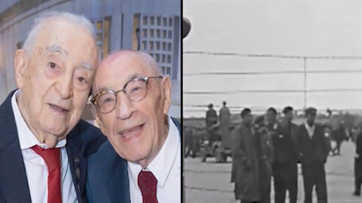 Holocaust Survivors From Same Labour Camp Reunite Nearly 80 Years Later
