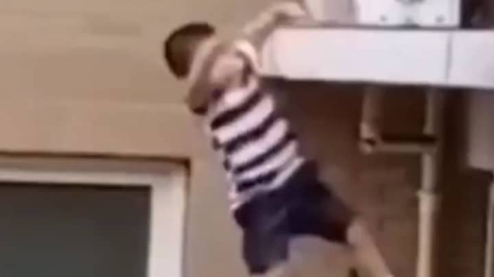 Toddler Caught By Hero After Falling Five Storeys When He Climbed Out Of Window