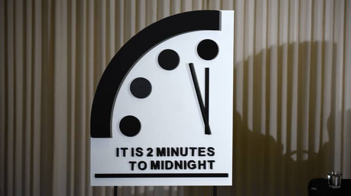​Doomsday Clock Remains At Two Minutes To Midnight For Second Year Running