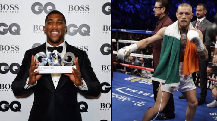 Anthony Joshua Jokingly Says He'd Knock Out Conor McGregor