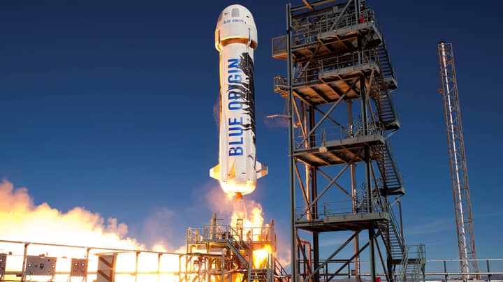 ​Jeff Bezos’ ‘Space Penis’ Rocket Breaks Record