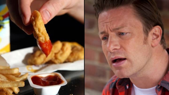 Jamie Oliver Gets Mugged Off By A Group Of Kids Over Chicken Nuggets