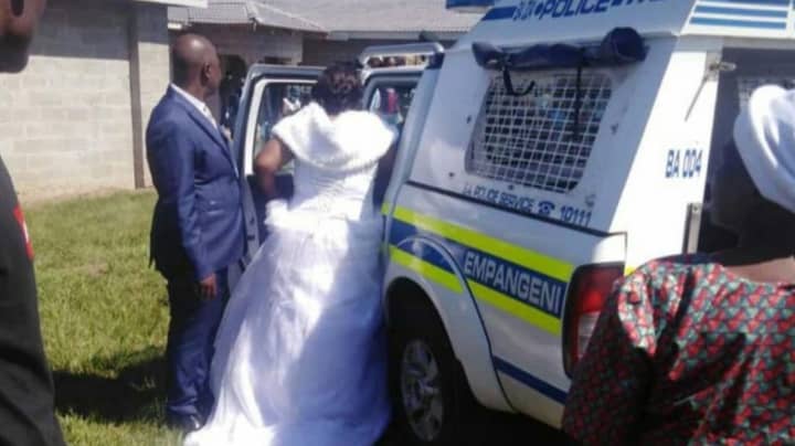 Bride And Groom Arrested After Holding Wedding Ceremony During Lockdown