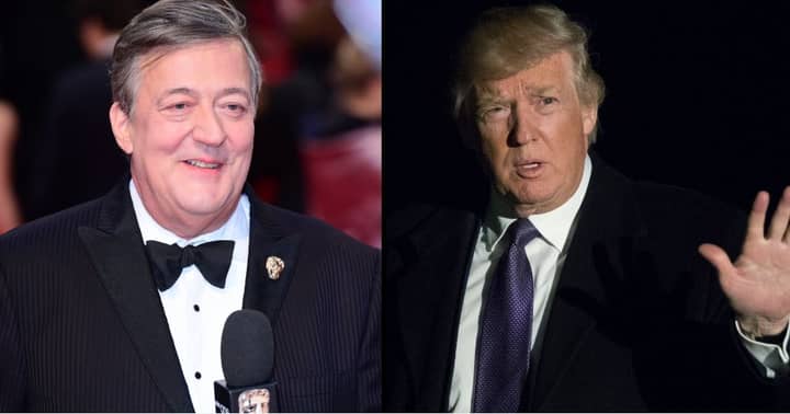 Stephen Fry Fired A Very British Shot At Donald Trump Last Night