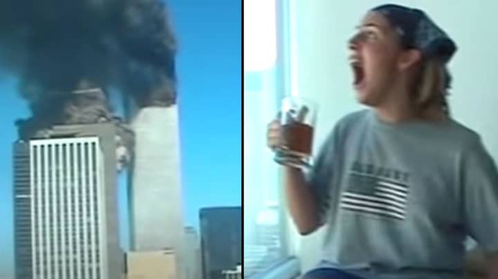 Video Shows Moment US Students Caught 9/11 Attack On Film And Fled Their Own Building