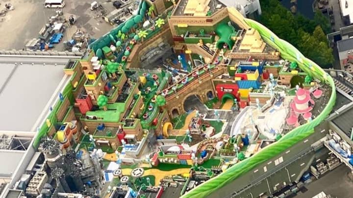 New Images Show That Super Nintendo World Japan Is Almost Complete