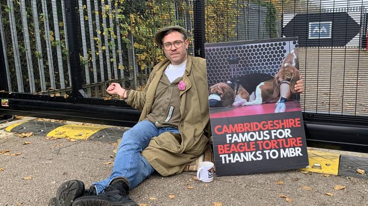 Will Young Cuffs Himself To Puppy Breeding Facility To Protest Animal Testing