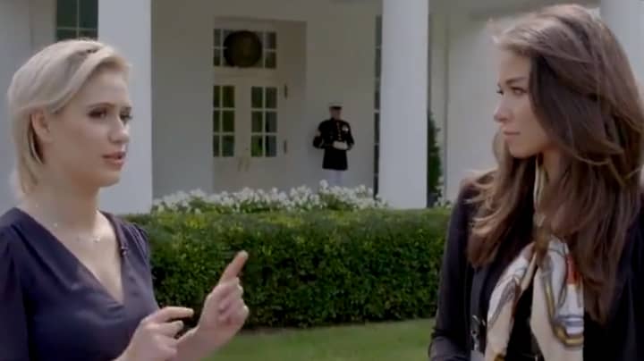 Borat's Daughter Got In White House And Within Metres Of Donald Trump