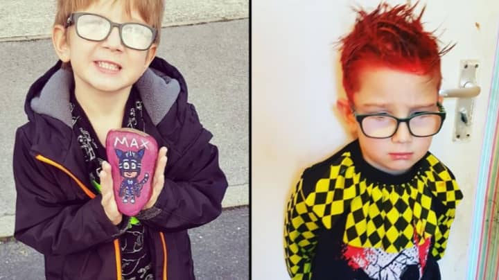 Mum Panics After Hair Spray Mix-Up Almost Ruins Six-Year-Old Son's  Halloween - LADbible