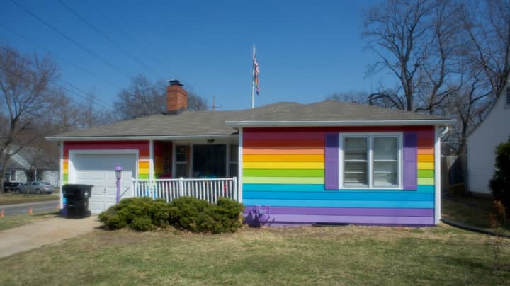 Man Buys House Opposite Westboro Baptist Church And Paints It With Pride Flag
